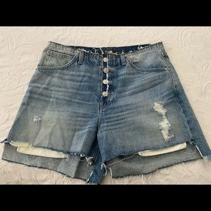 Hudson denim shorts